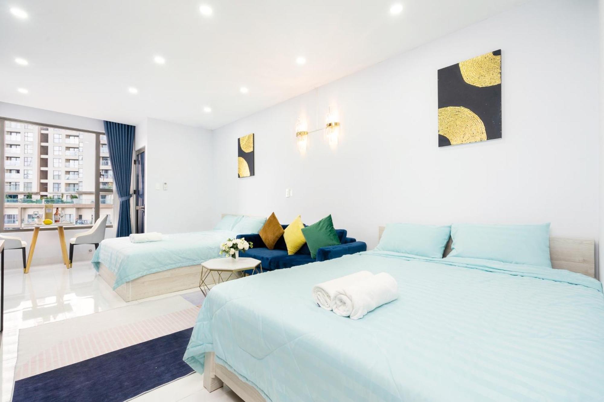 Genius Apartment River Gate Center Ho Chi Minh-stad Buitenkant foto
