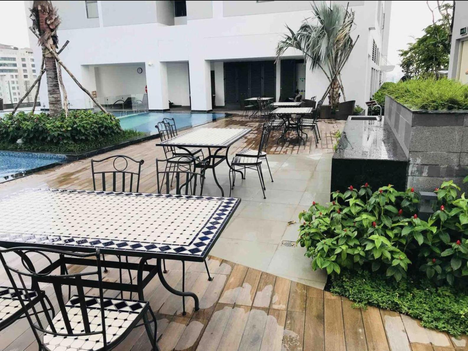 Genius Apartment River Gate Center Ho Chi Minh-stad Buitenkant foto