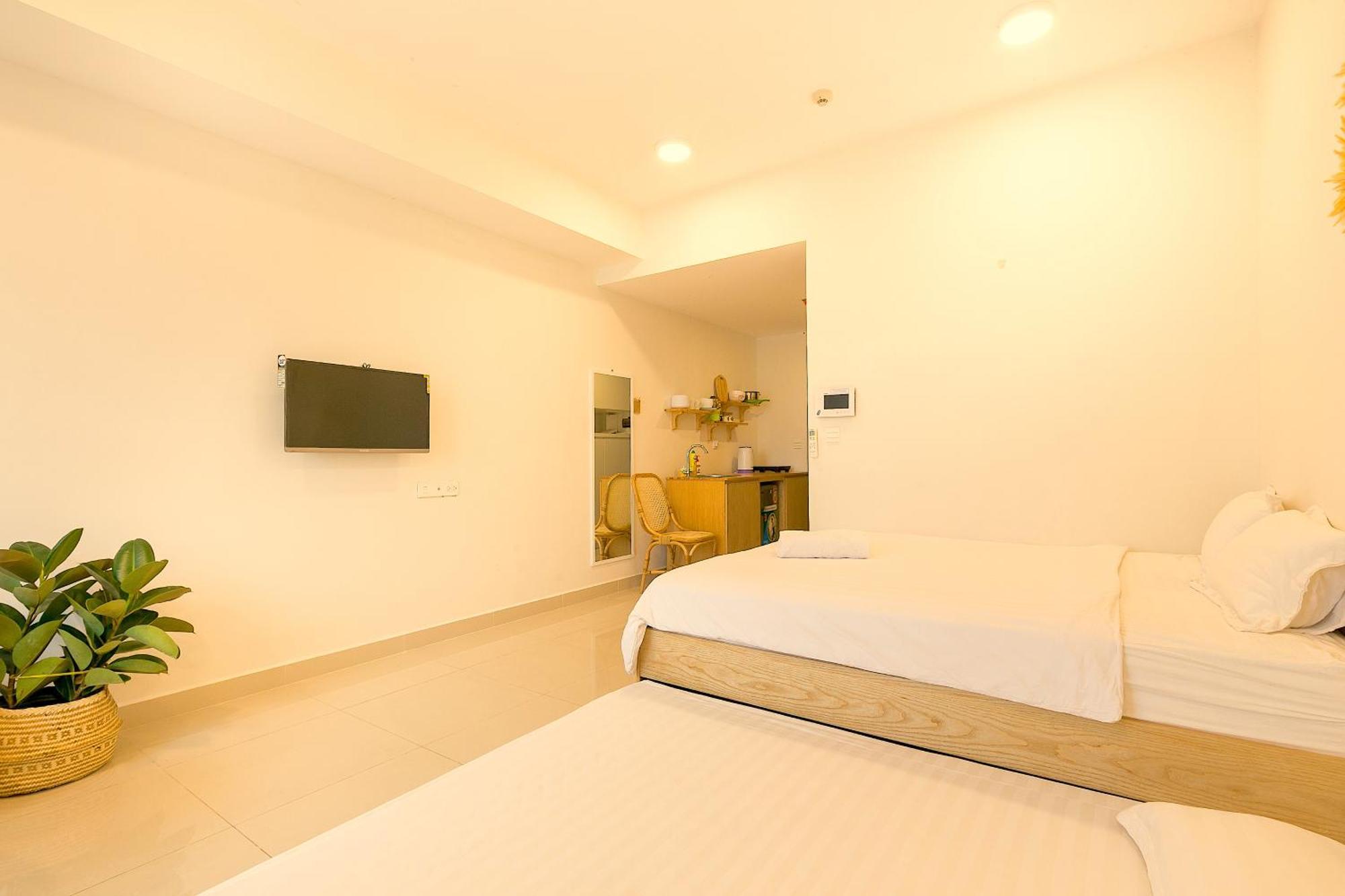 Genius Apartment River Gate Center Ho Chi Minh-stad Buitenkant foto