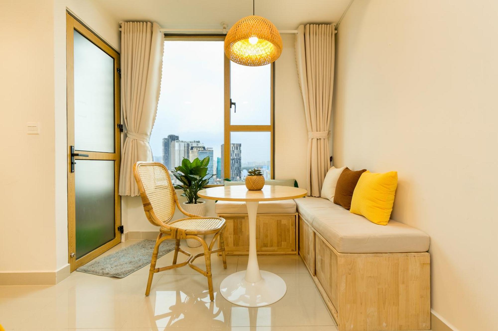 Genius Apartment River Gate Center Ho Chi Minh-stad Buitenkant foto